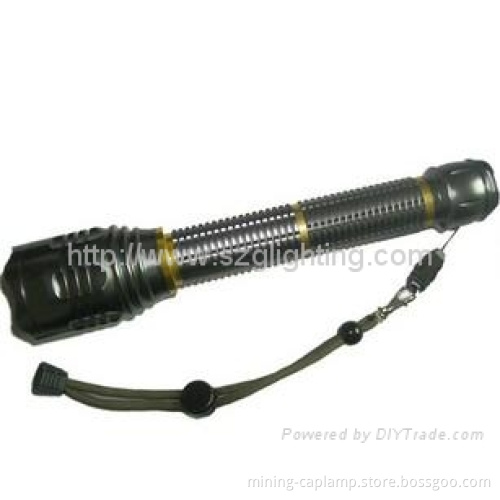 GL-F088 XML-T6 10W, 1200lumen,rechargeable led torch